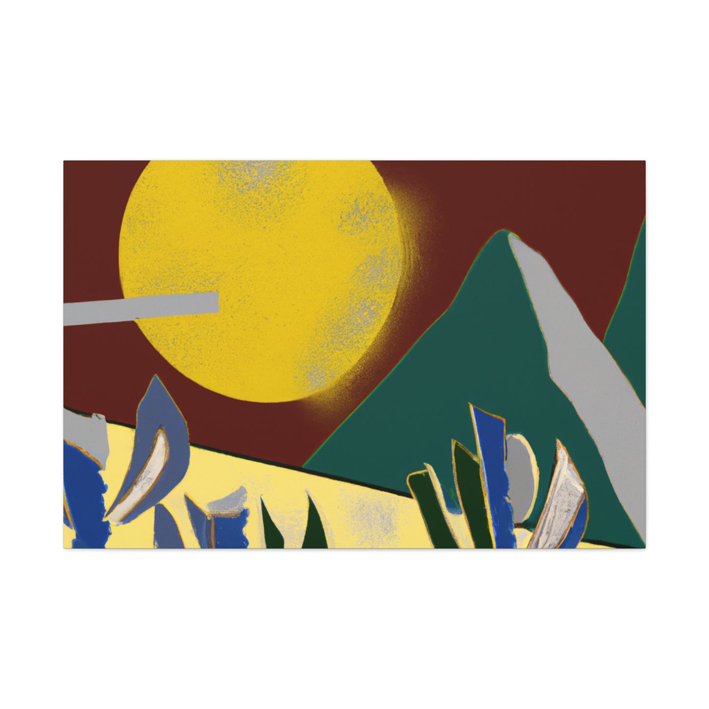 Retro Flight- Midcentury - Canvas