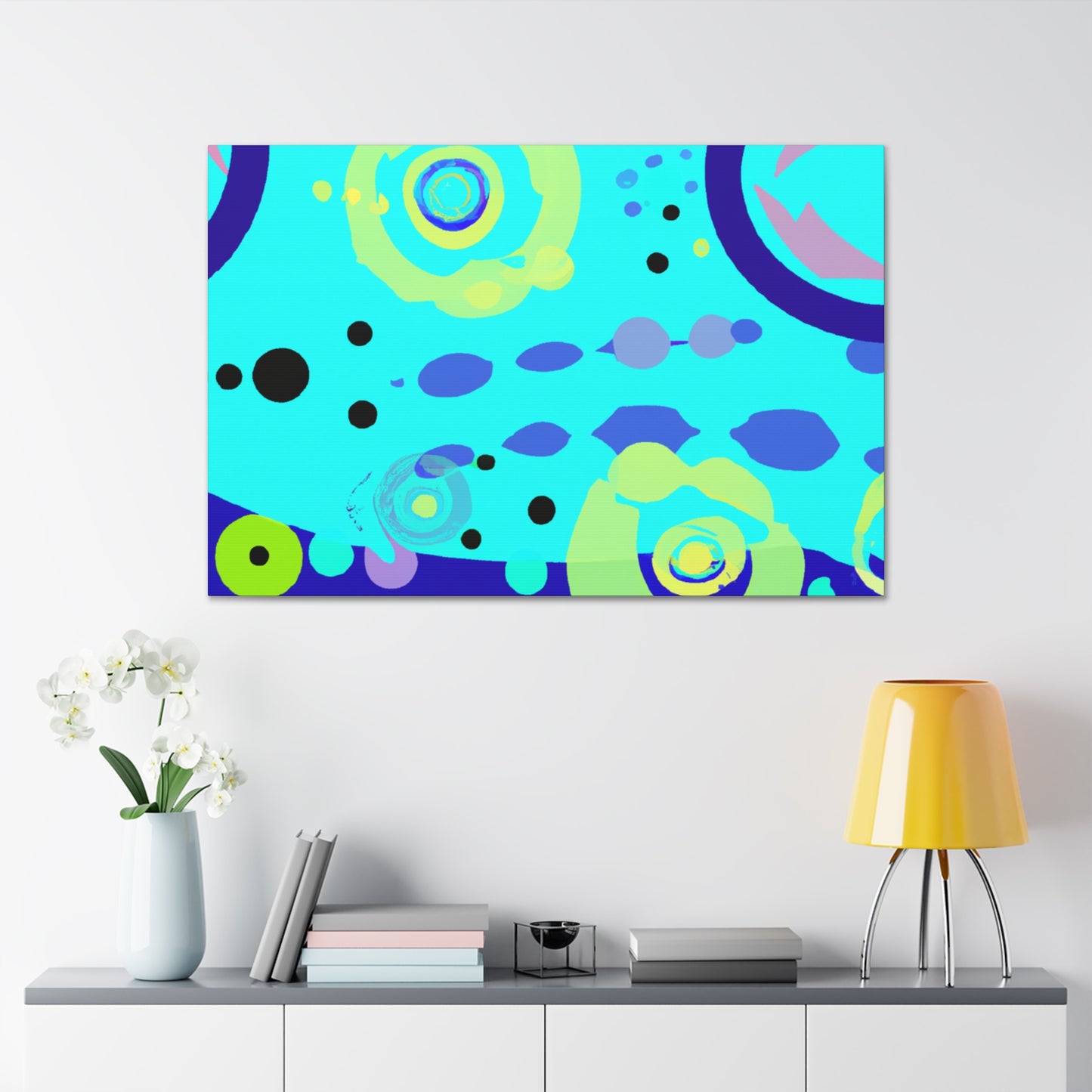 Sky Dew - Abstract - Canvas