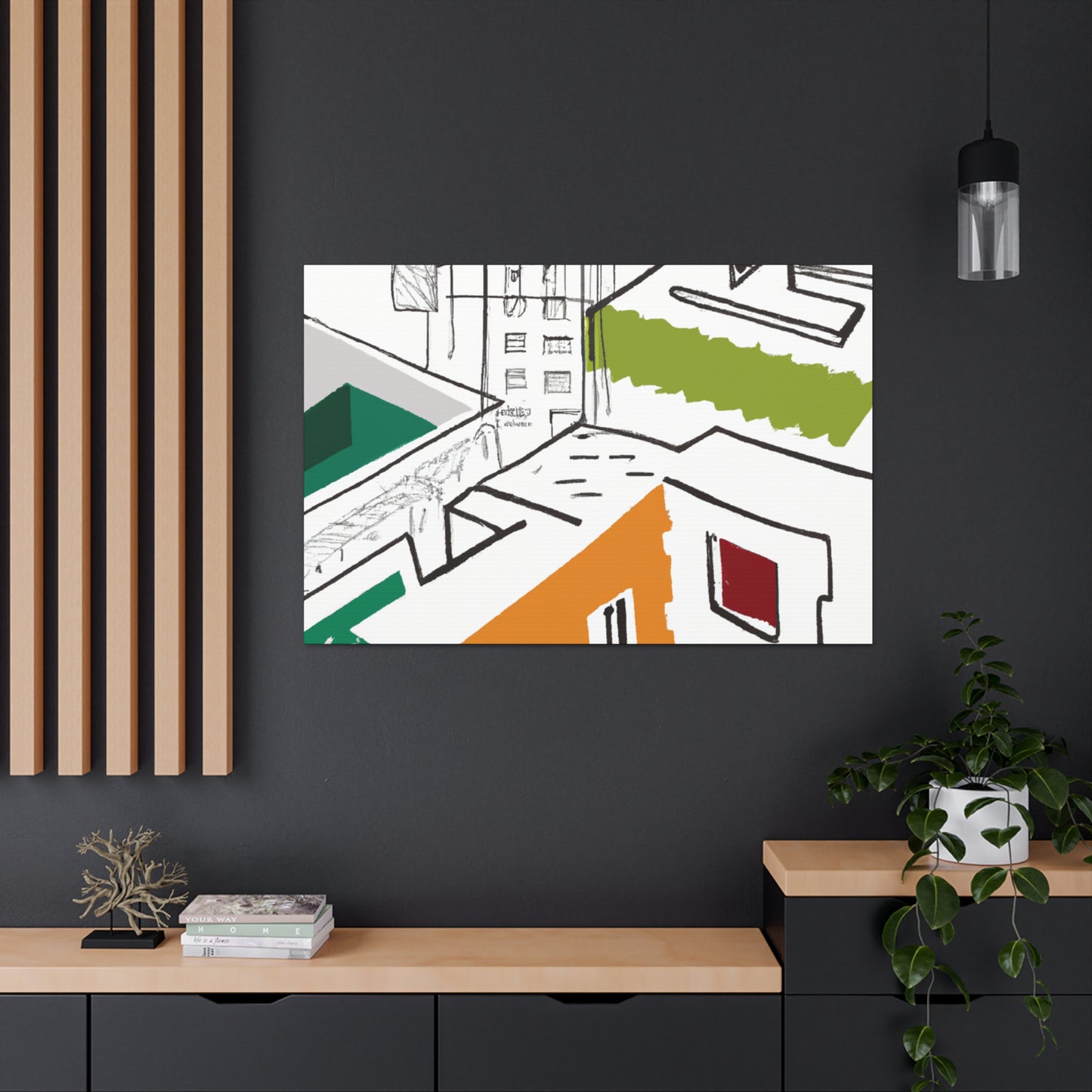 Giovanni Battista Corvini - Canvas - Architectural