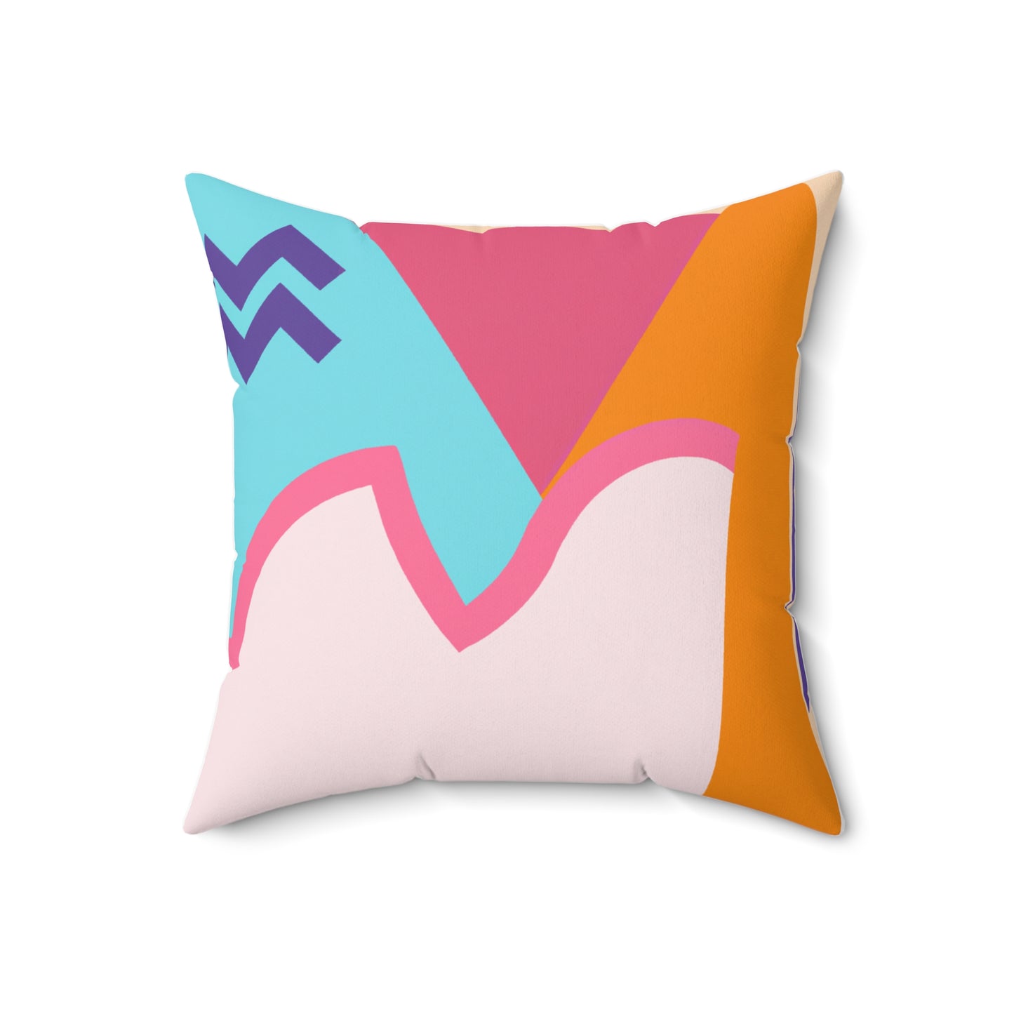 Spun Polyester Square Pillow