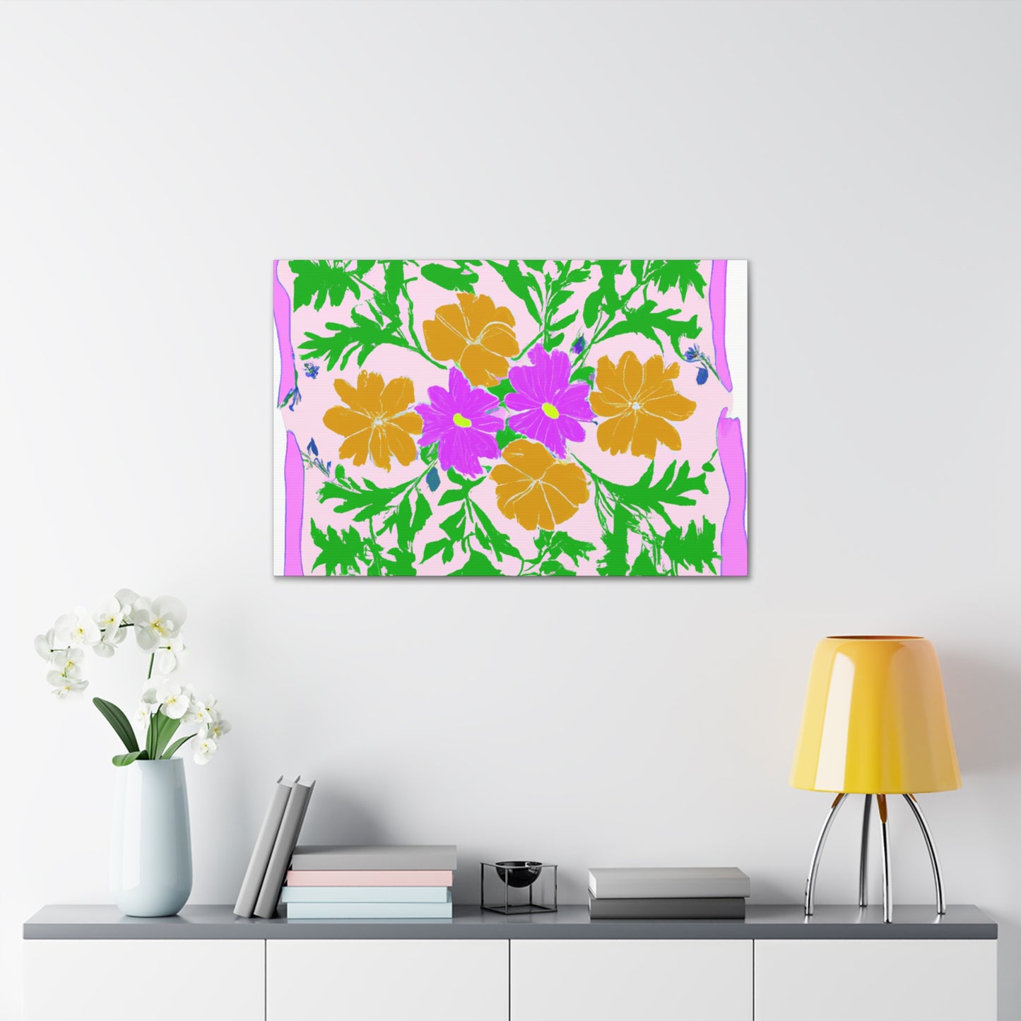 Risingbloom - Floral - Canvas