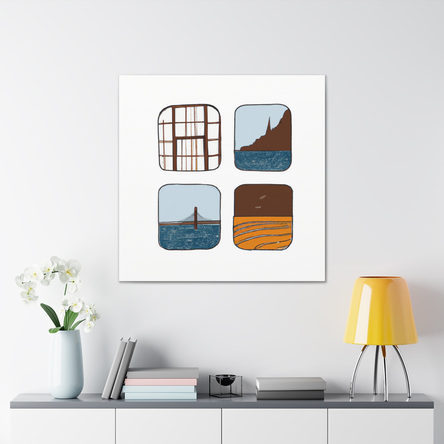Zen of Elegance - Minimalism - Canvas