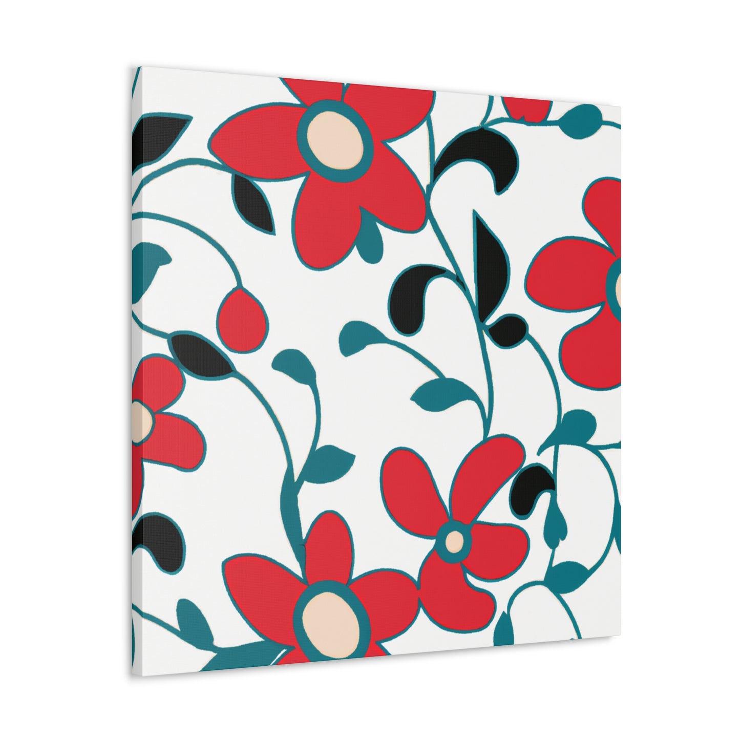 Petal Dance - Floral - Canvas