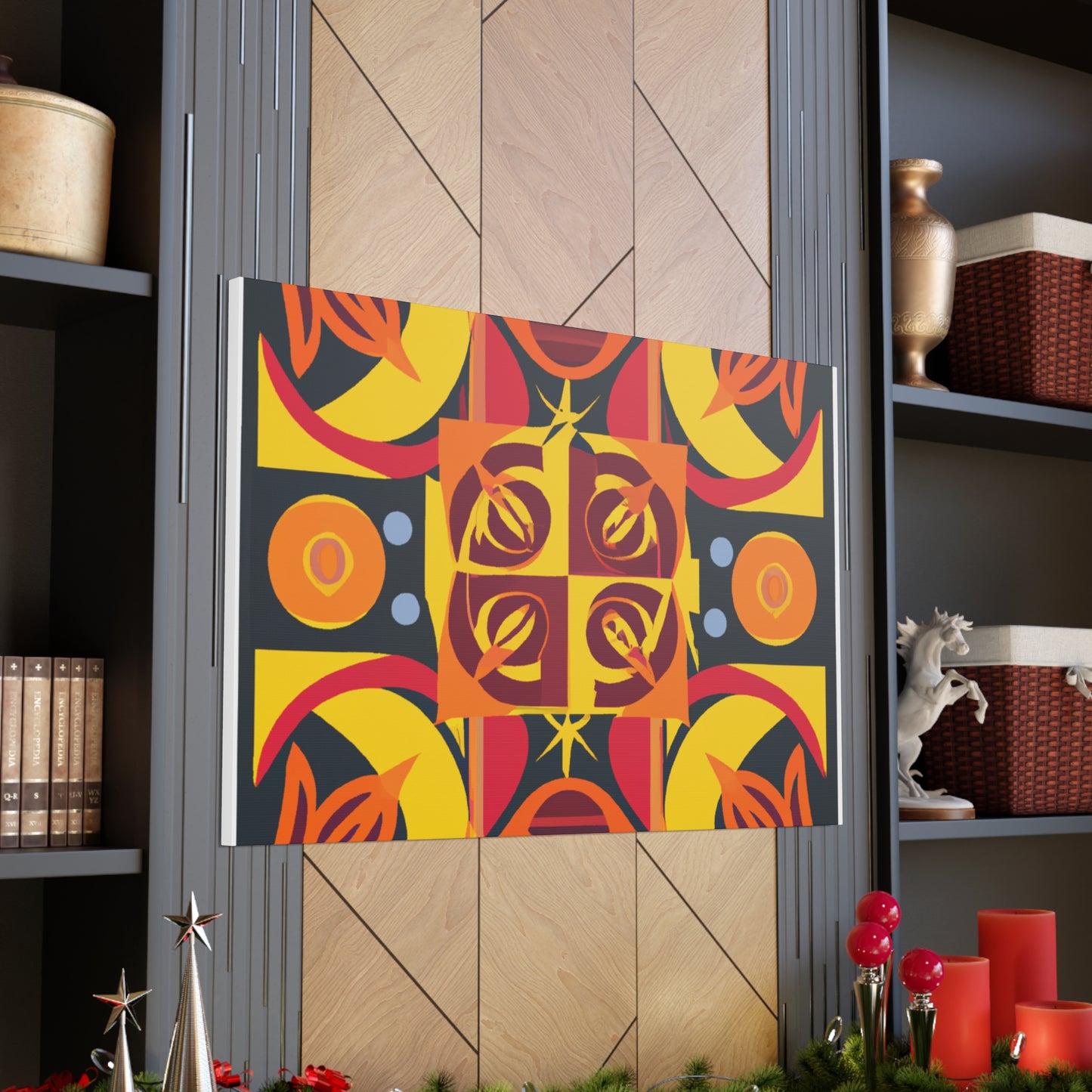 Mountain Puporius - Midcentury Canvas