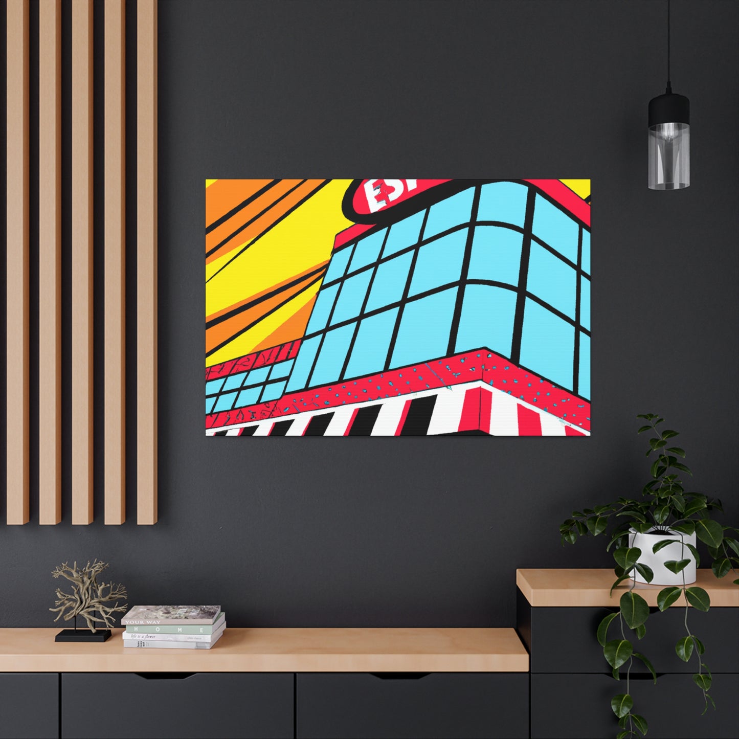 'Twist & Record Studio' - Canvas - Pop Art