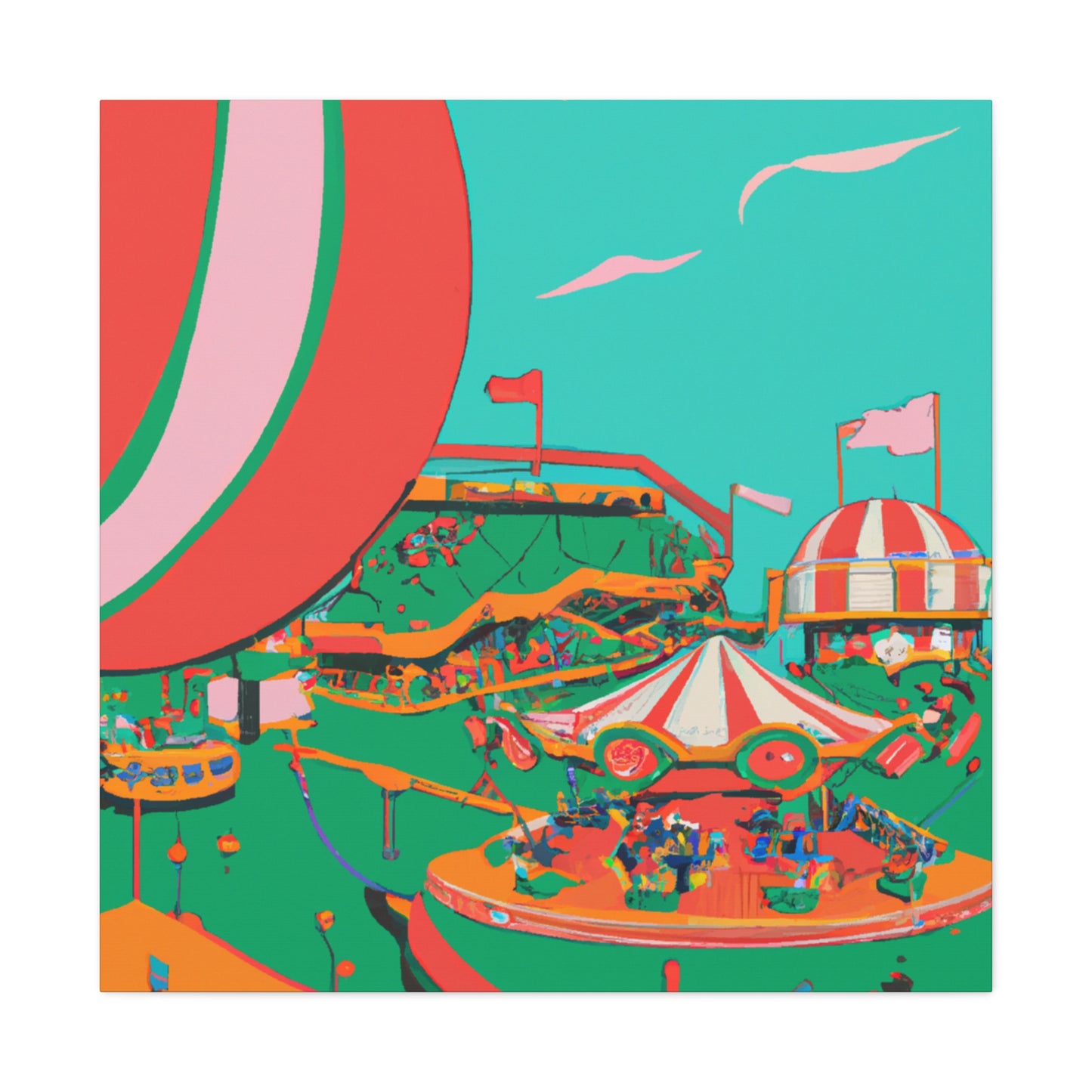 Hidden Gem - Amusement - Canvas