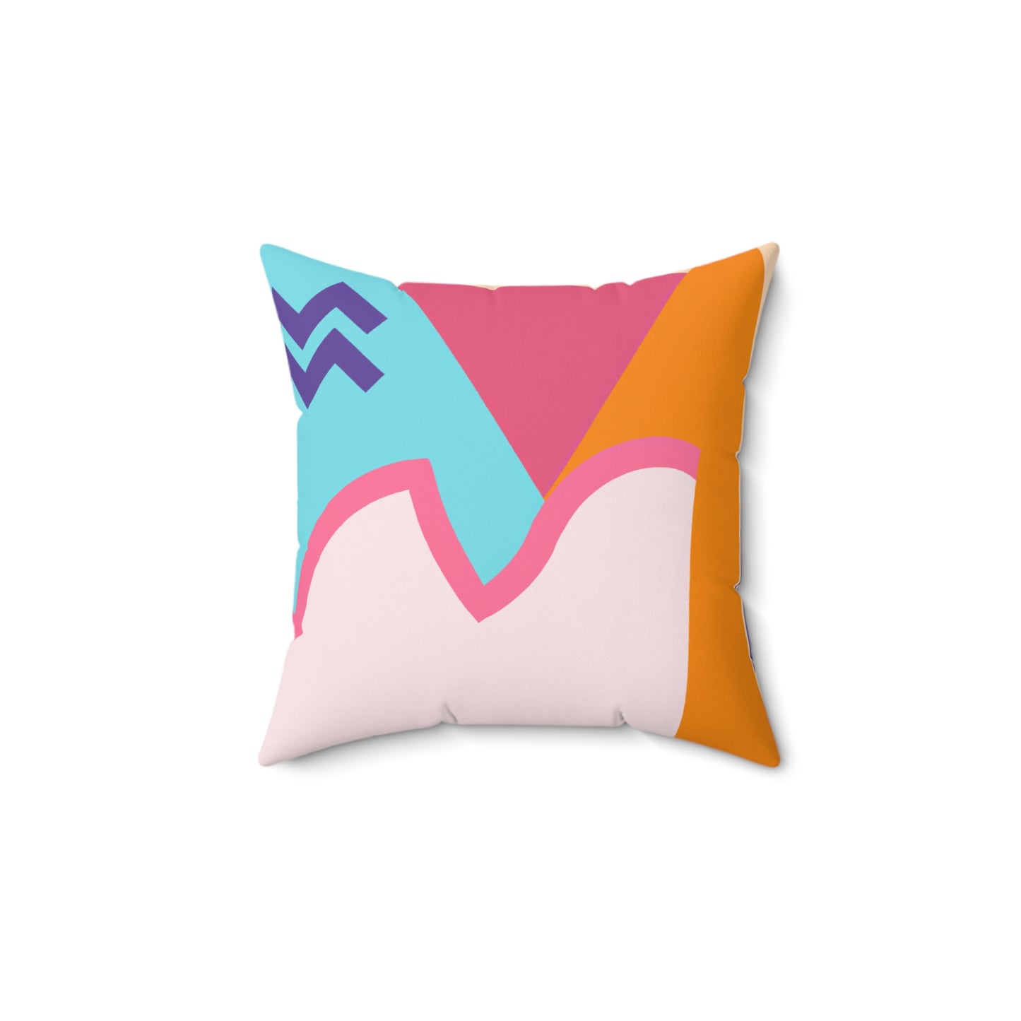 Spun Polyester Square Pillow