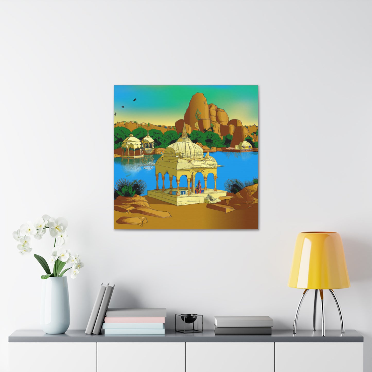 Taj Mahal - Destination India - Canvas