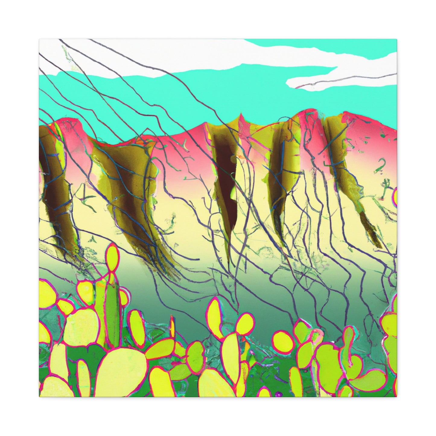 Dune-scape Landscape - Canvas