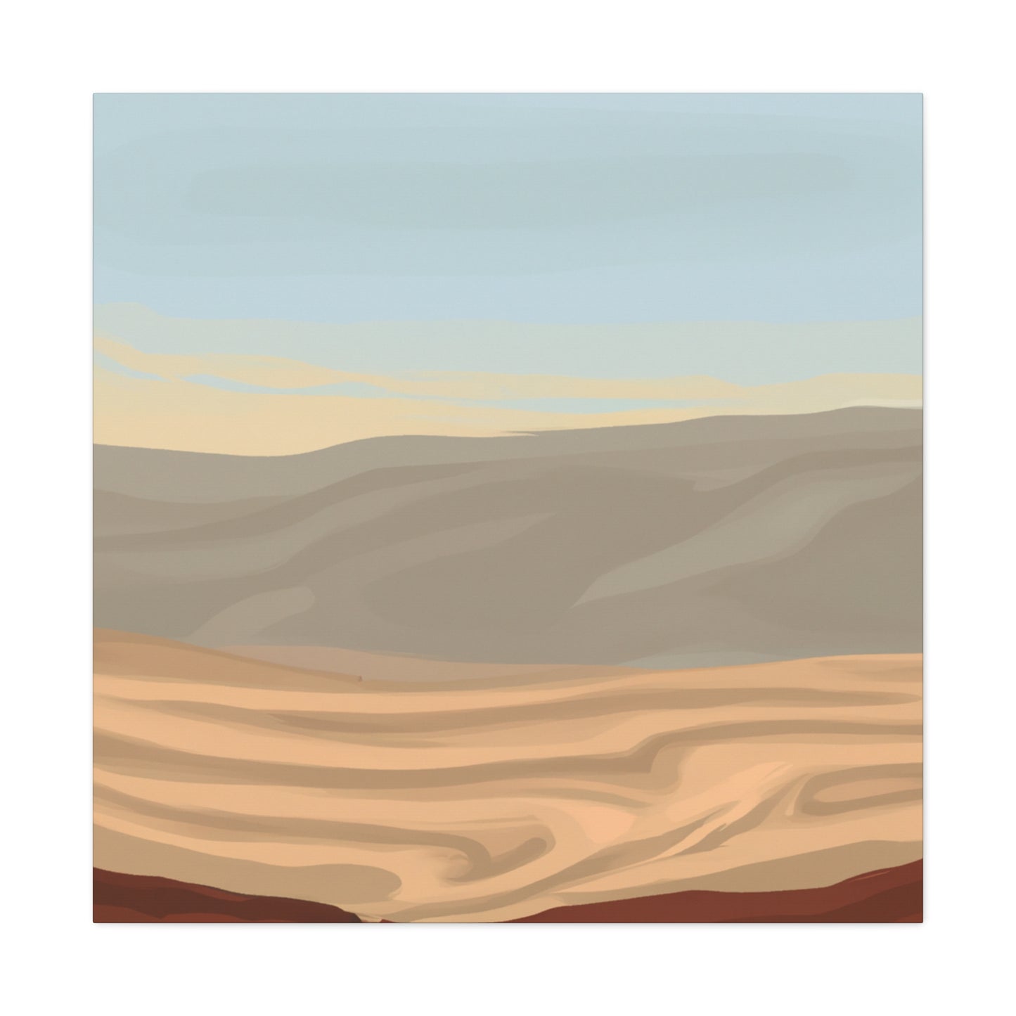 Desert Mirage - Landscape - Canvas