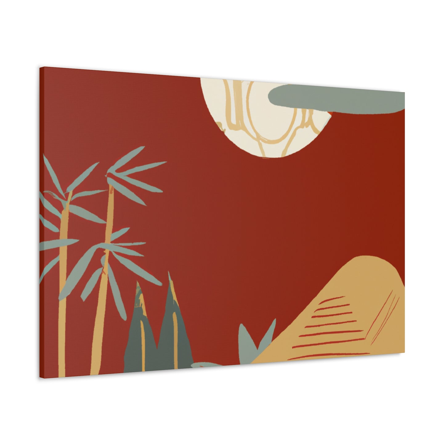 "Retro Refuge - Midcentury" - Canvas