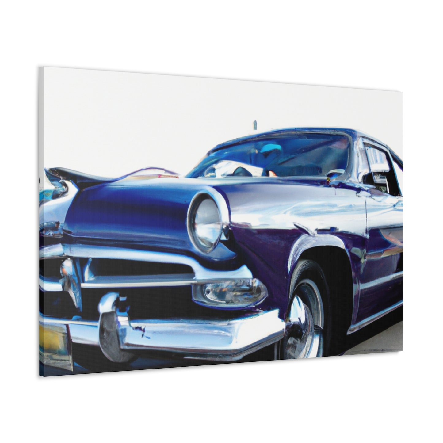 Faithful Roadster - Automobile Canvas