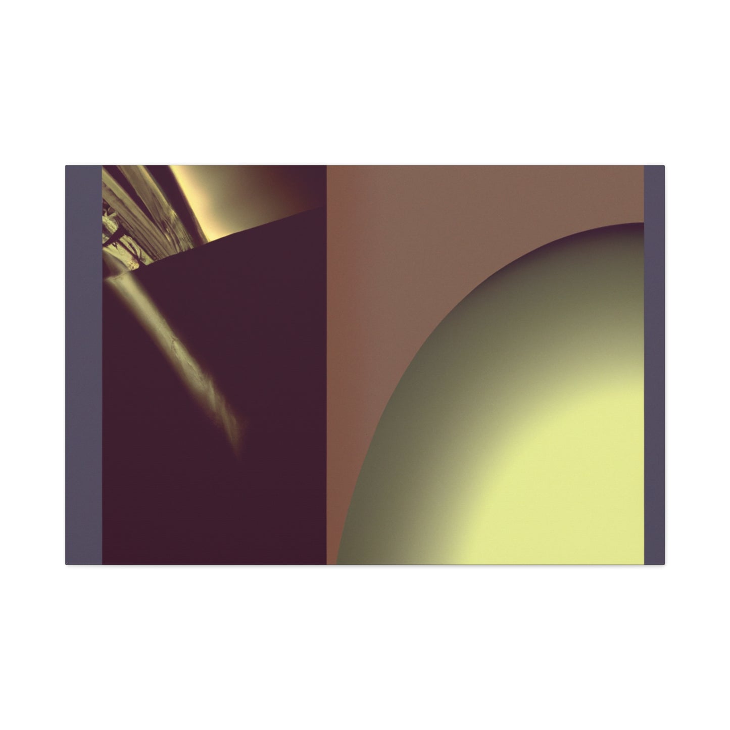 "Twilight Skyline" - Art Deco Canvas