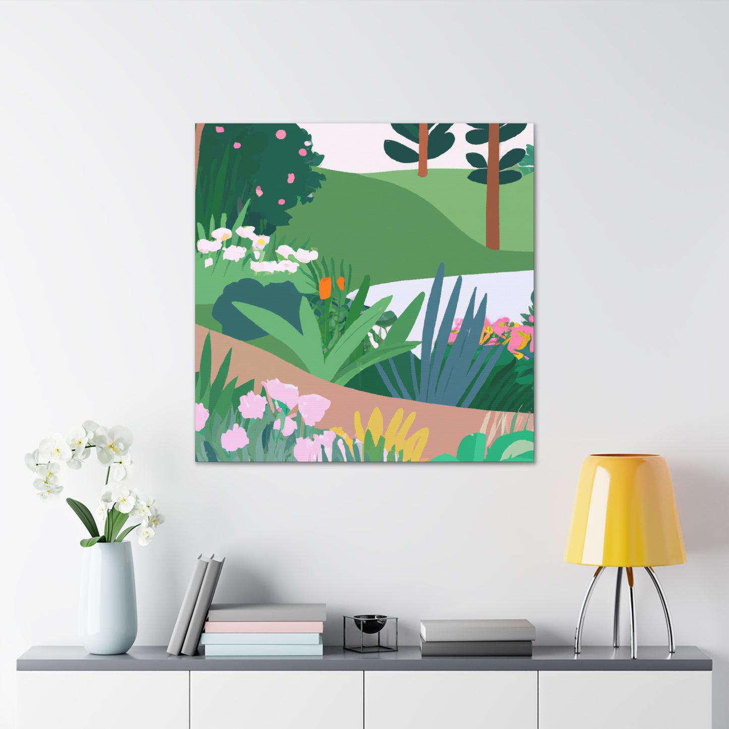 Meadow Meadow-Landscape - Canvas