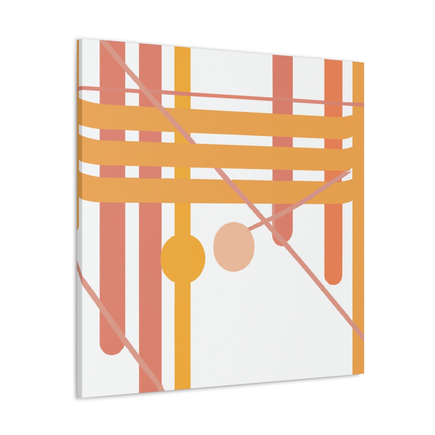 Lagoon Paradise - Midcentury - Canvas