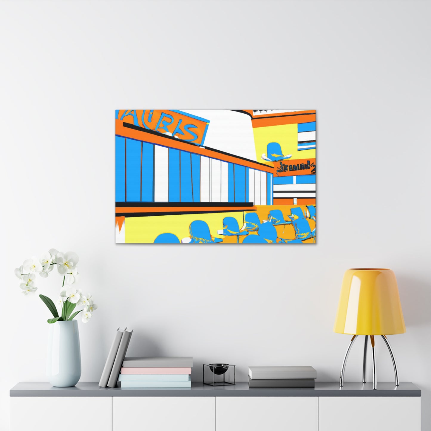 Moxie's Jukebox Jamboree - Canvas - Pop Art