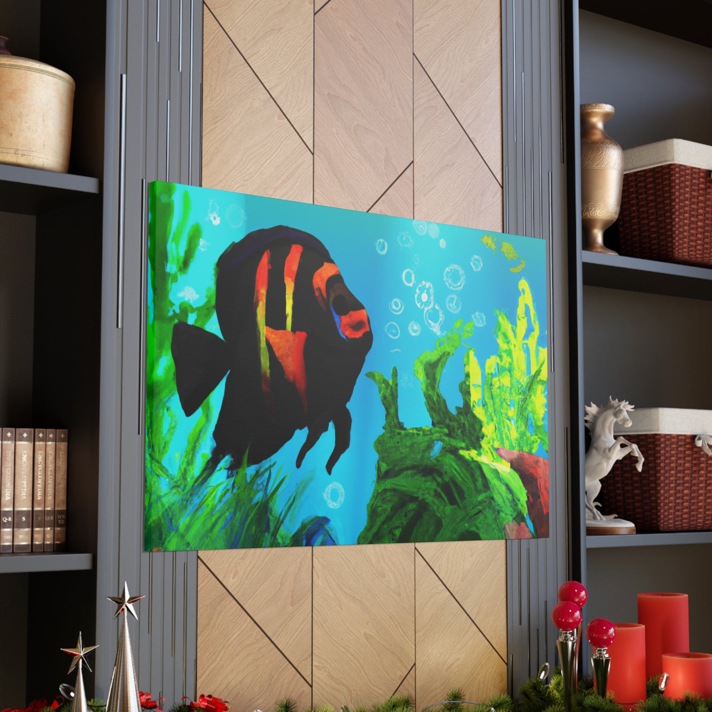 "Crest of the Deep Blue" - Underwater Canvas