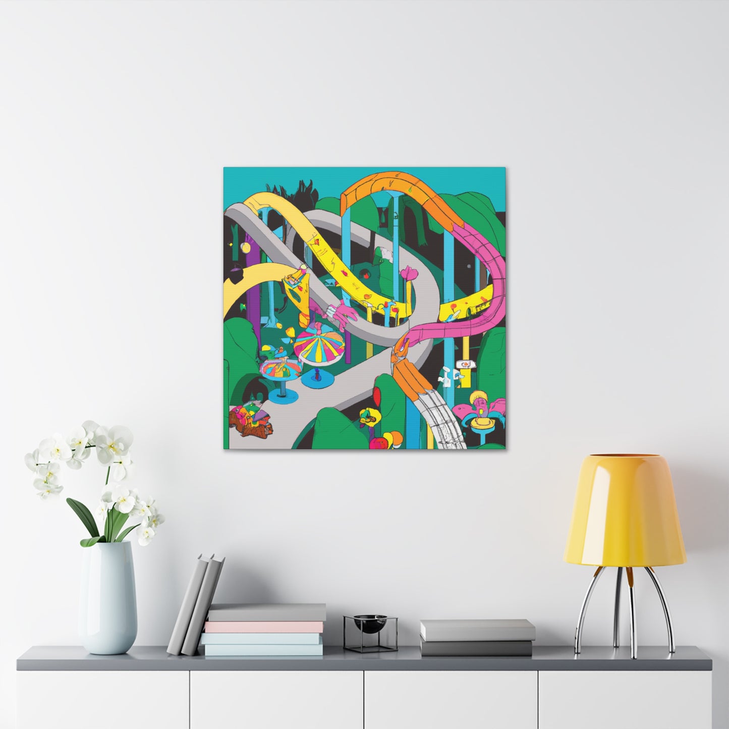 Fantasia-Amusement - Canvas