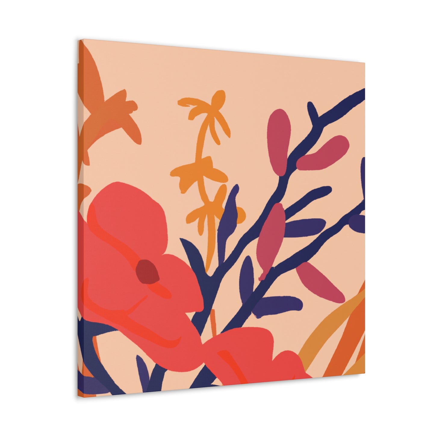 Camellia - Floral - Canvas