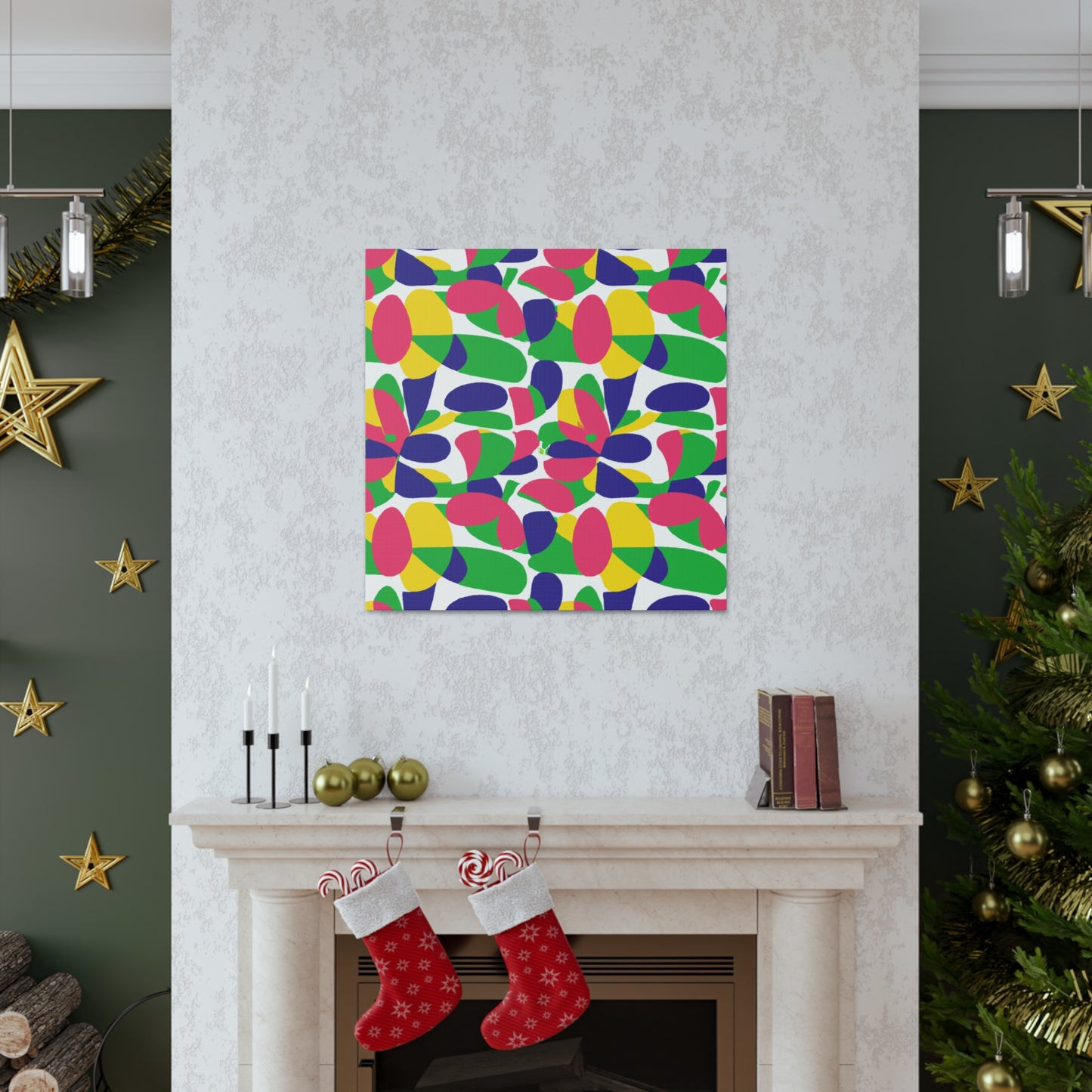 A Flower Power Treasure Hunt! - Floral Canvas