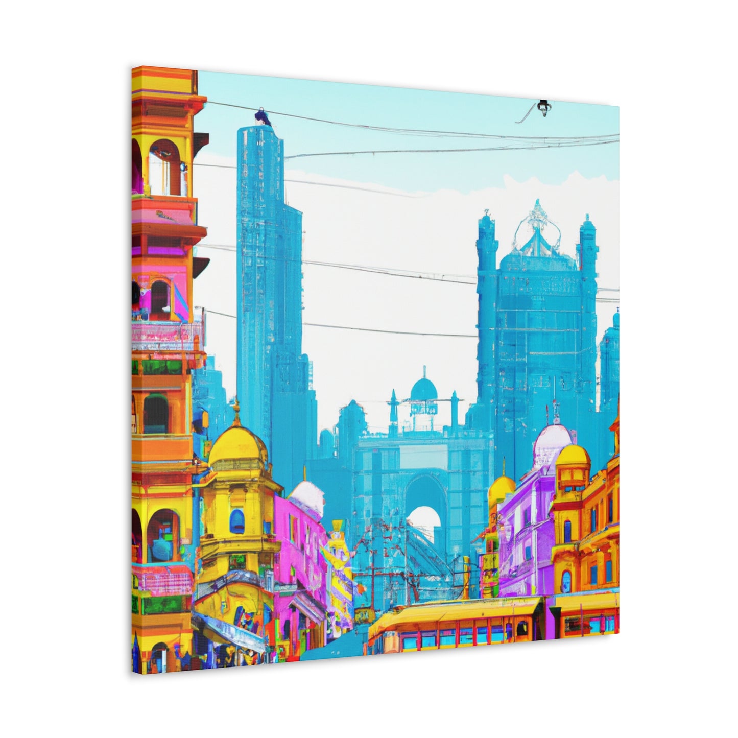 Vibrant Visions - Destination India - Canvas