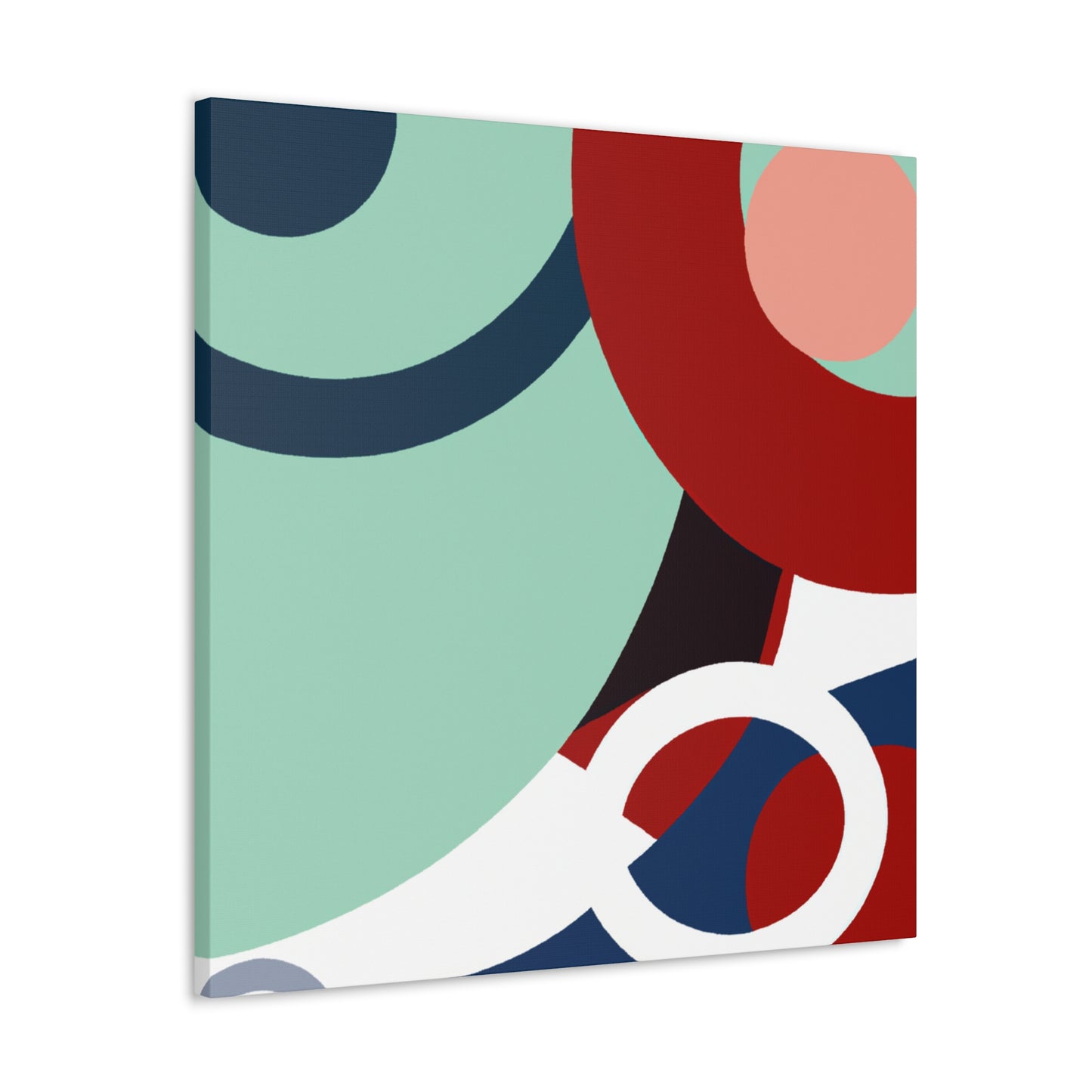 "Scintillating Sunrise - Midcentury" - Canvas