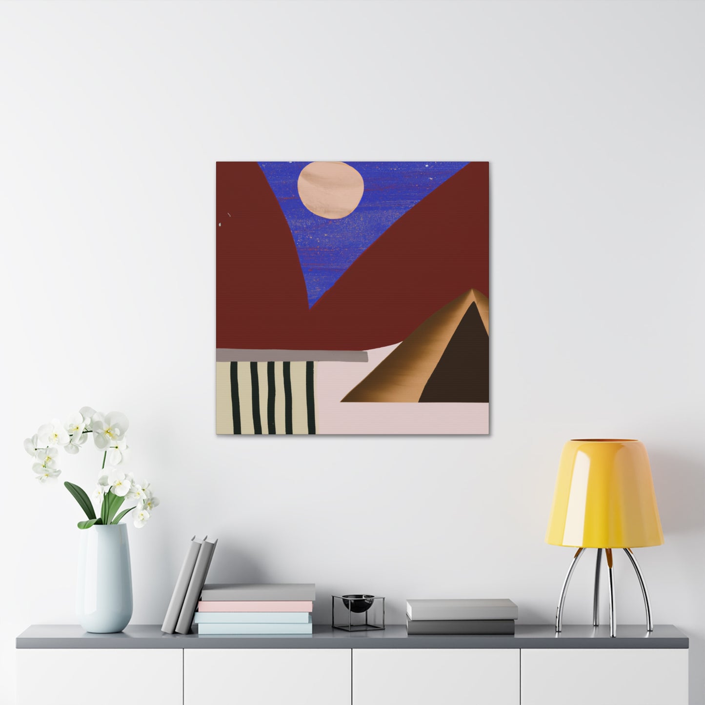 Pyramid Looper - Midcentury Canvas