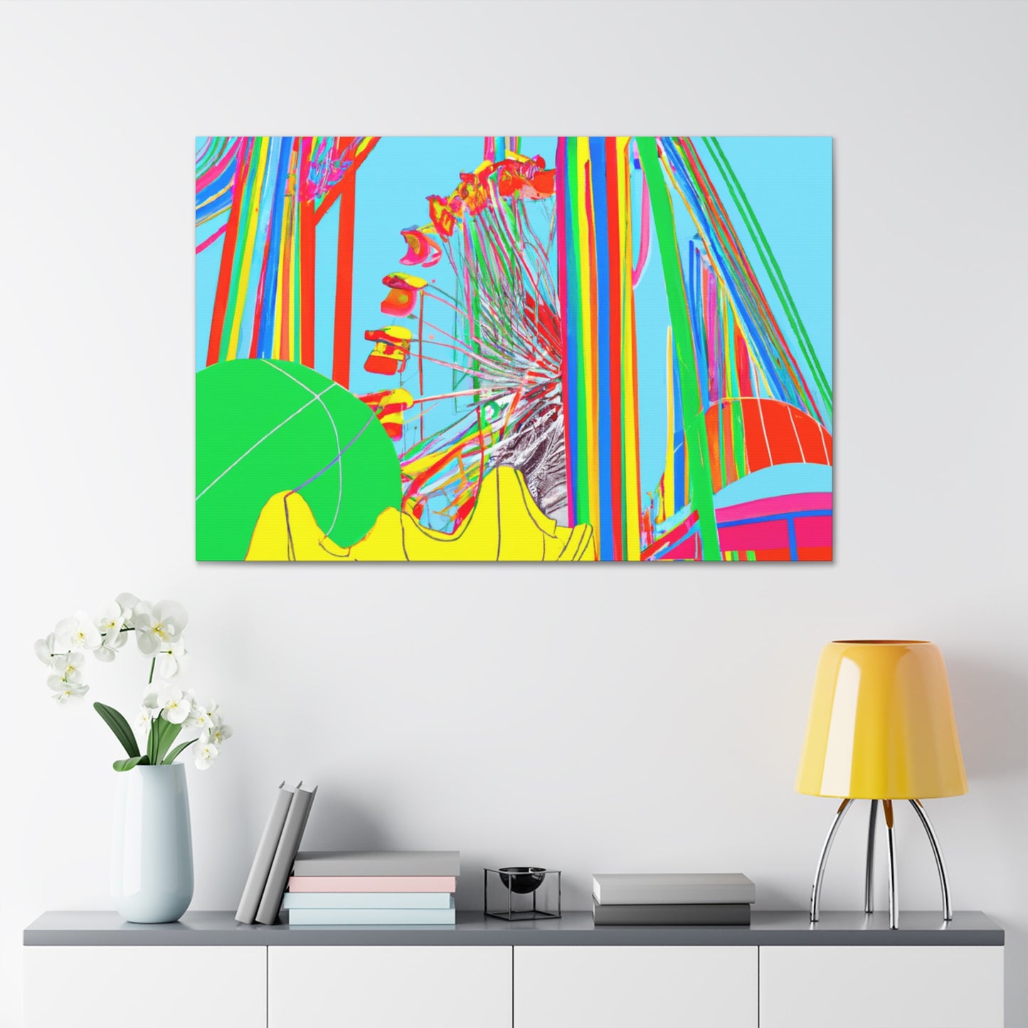Sunshine Sensation- Amusement - Canvas