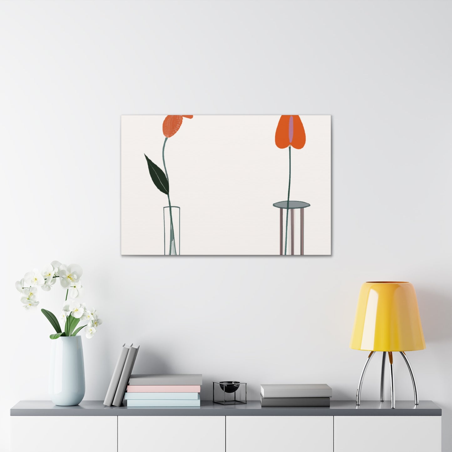 Sleek Simplicity - Minimalism - Canvas