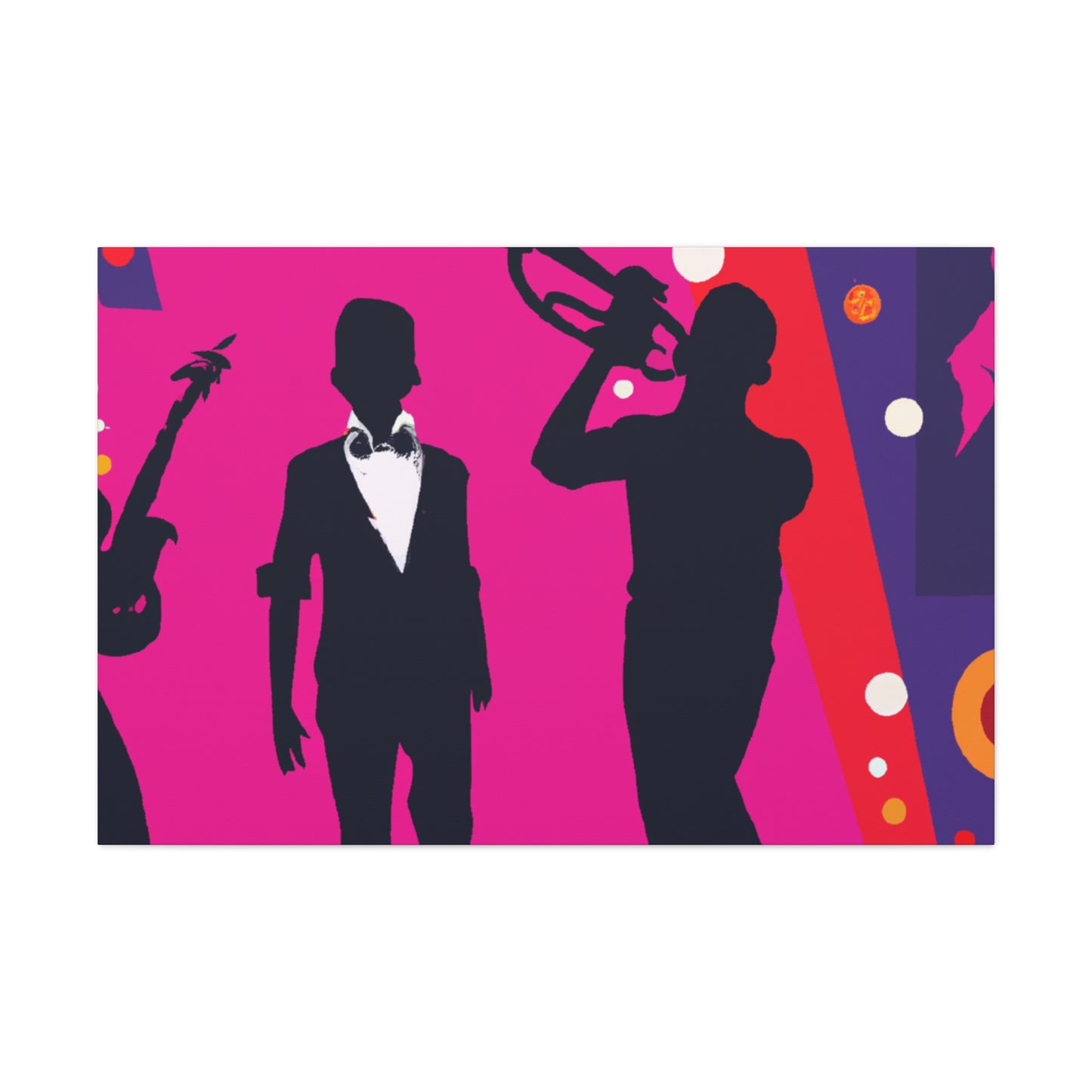 Retro Rockers Records - Retro Music and Film Canvas