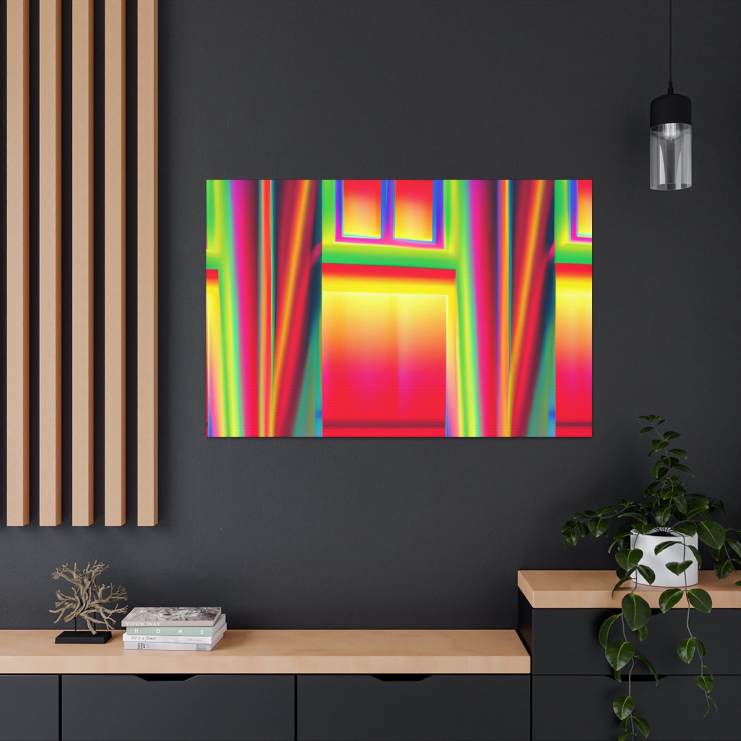 The Art Deco Majesty: - Art Deco Canvas