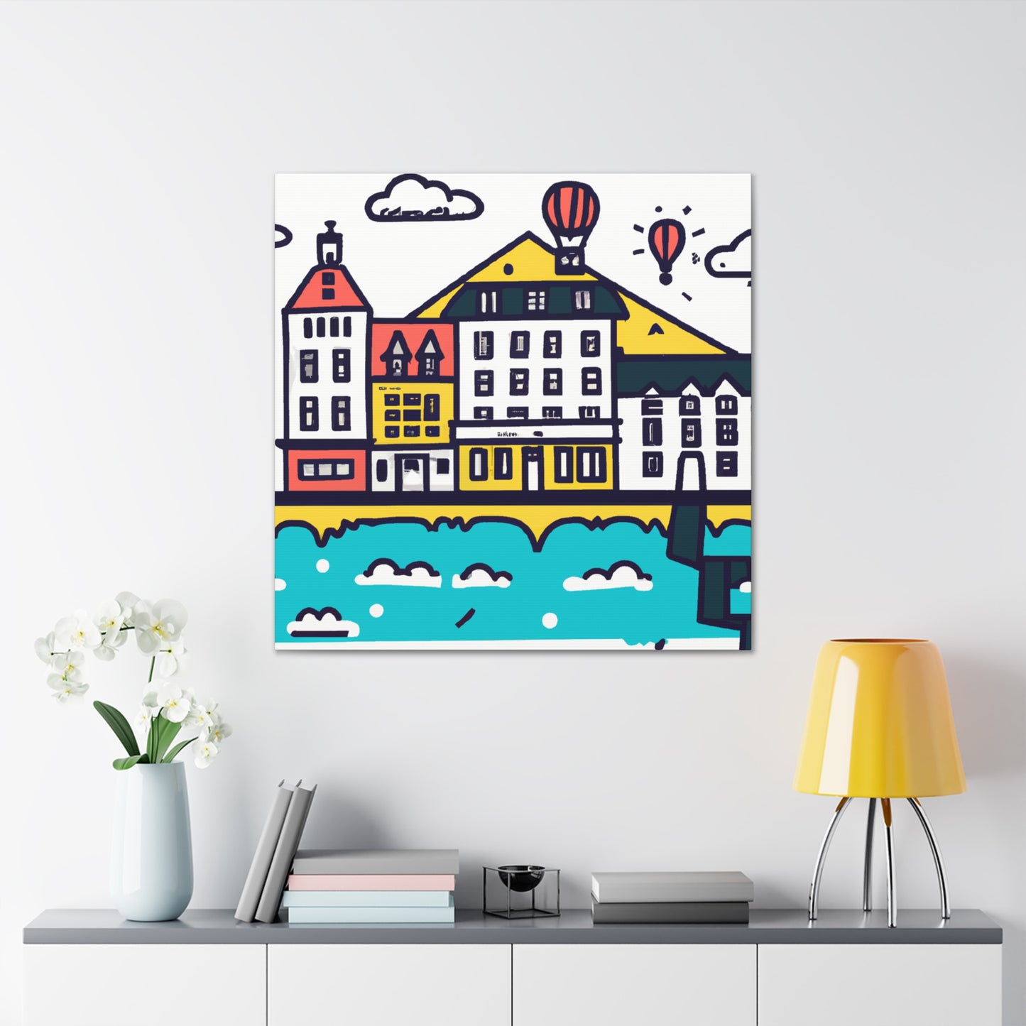 Primary Colorisations - Minimalism - Canvas