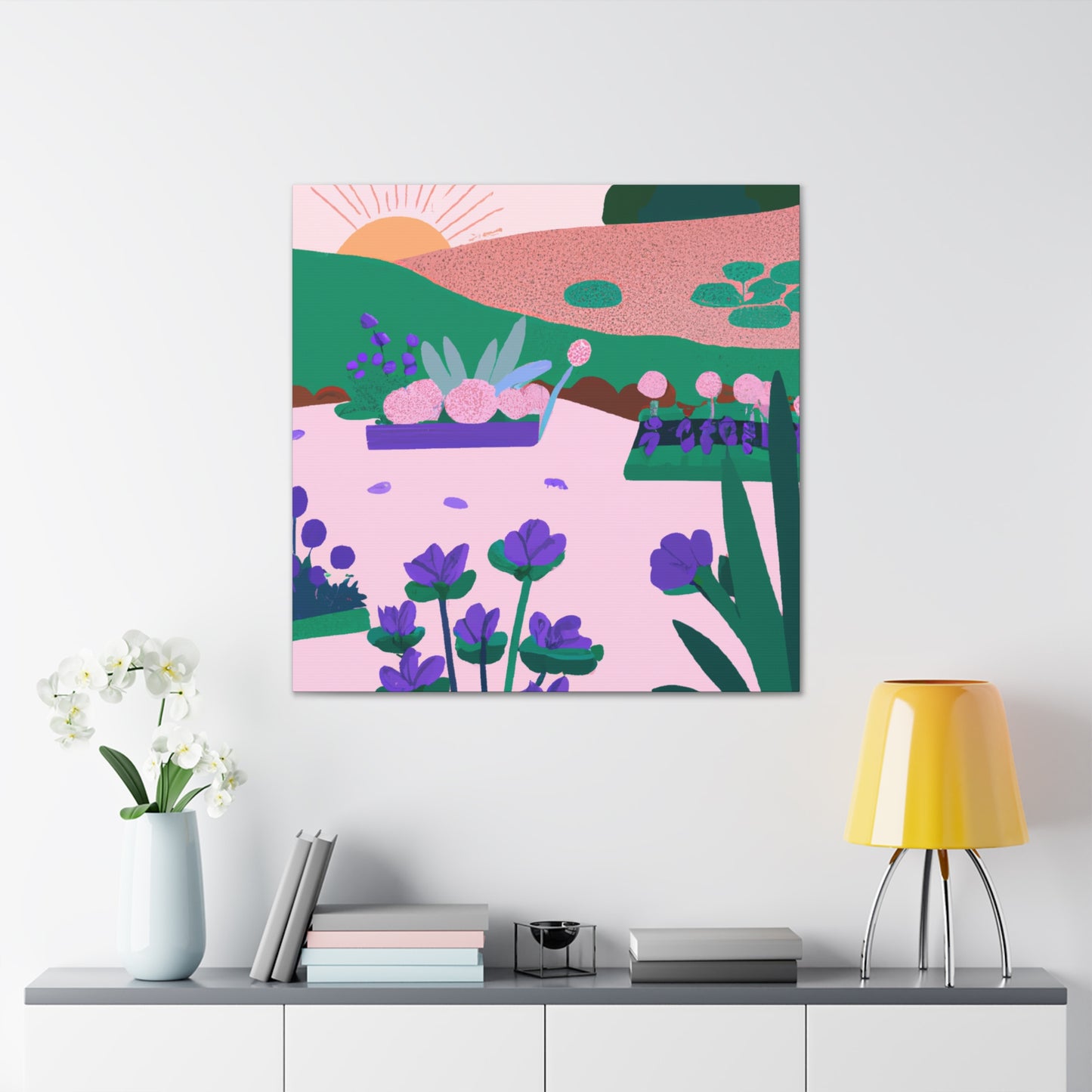 Tranquilty Oasis- Landscape - Canvas