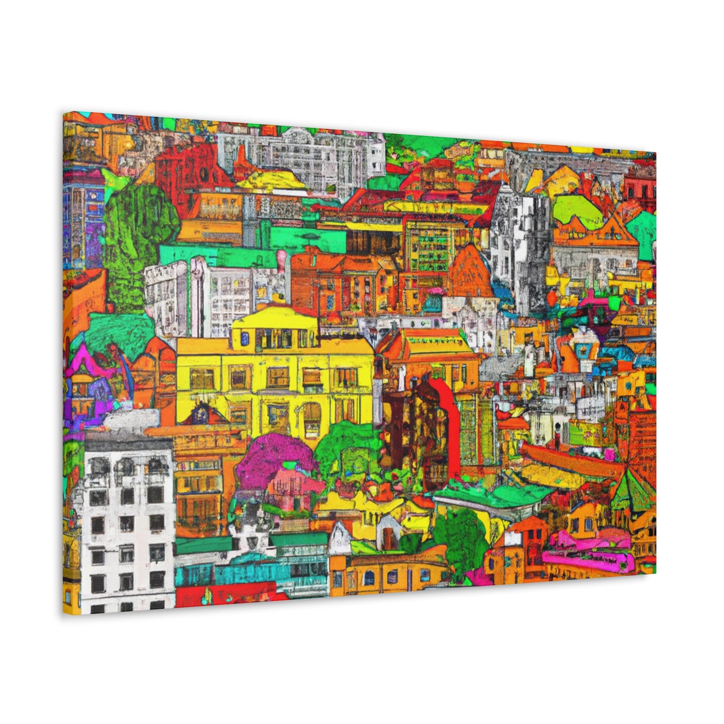 Namaste - Destination India - Canvas