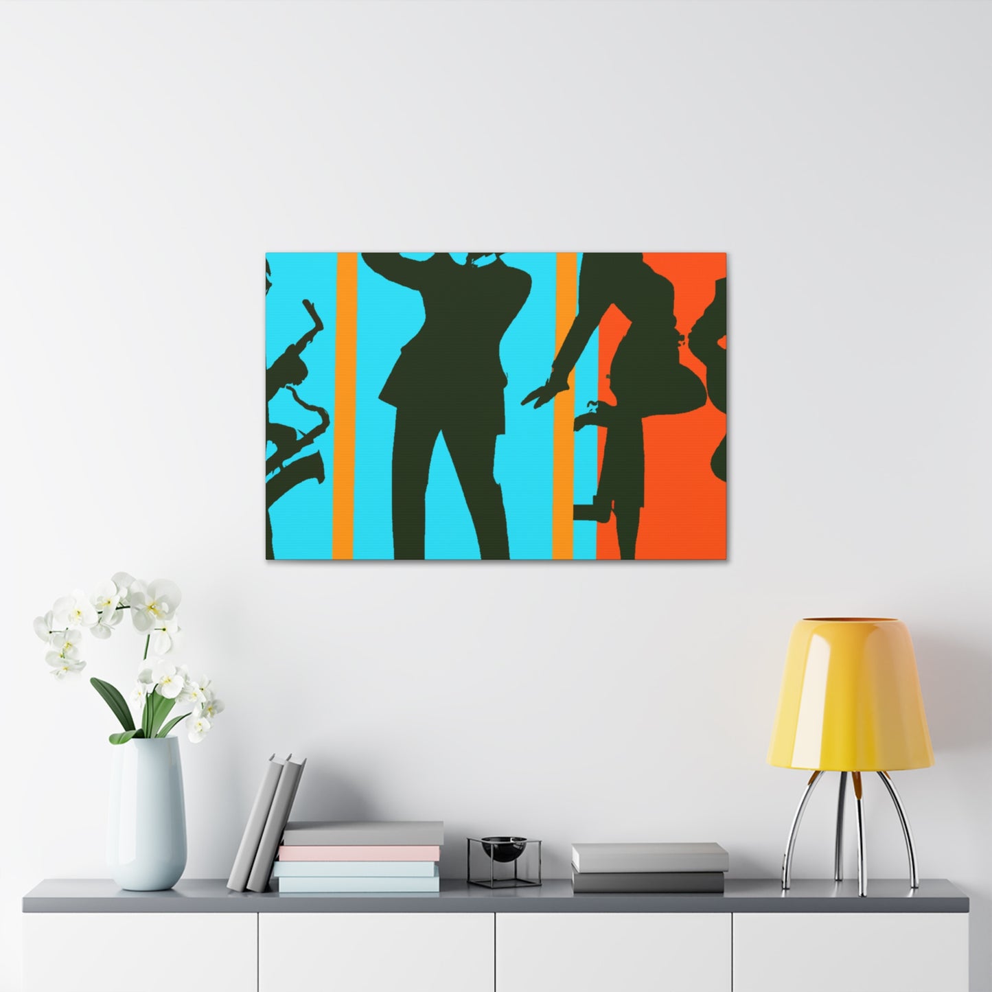 Swing Palace. - Retro Music and Film Canvas