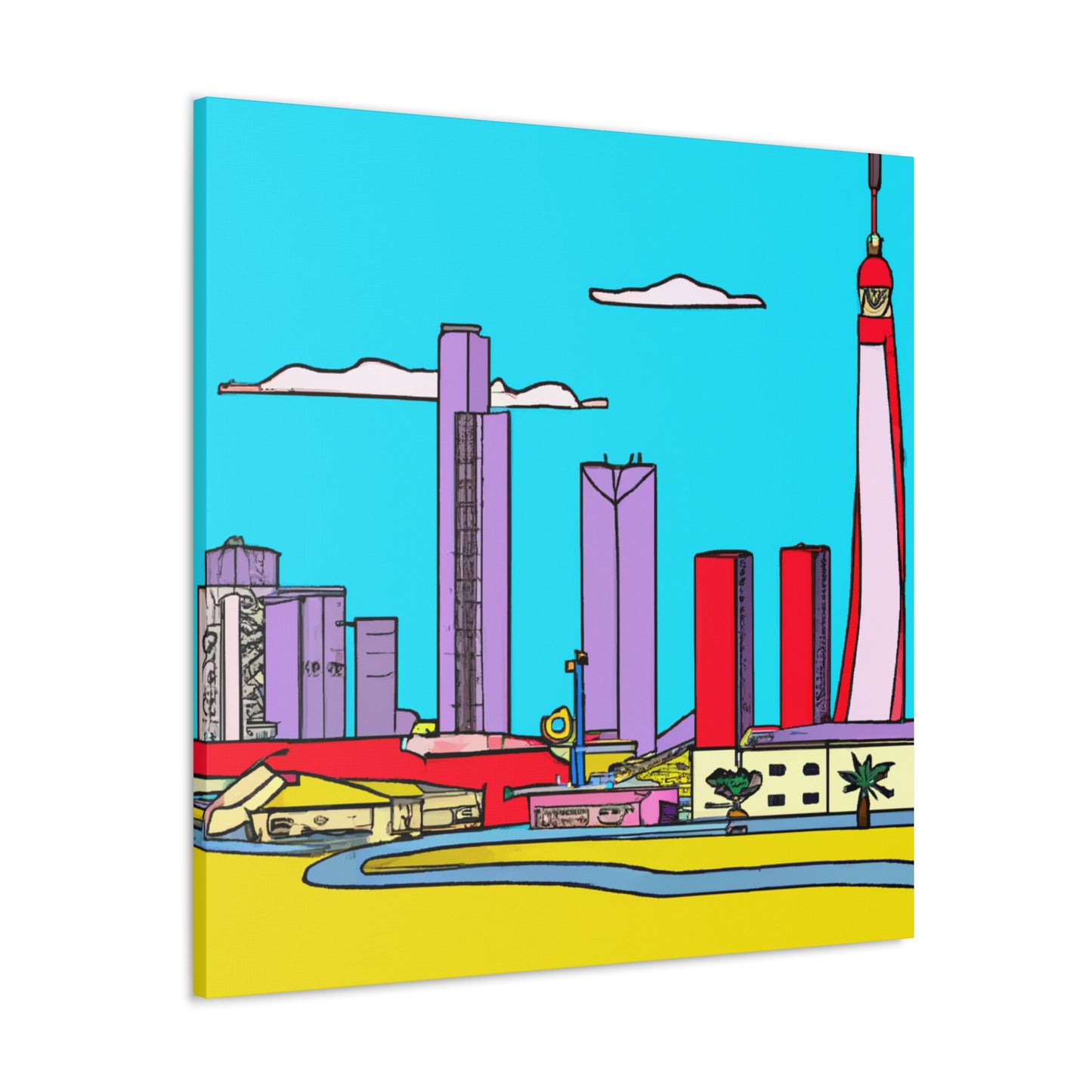 Hijabdas - Middle East - Canvas