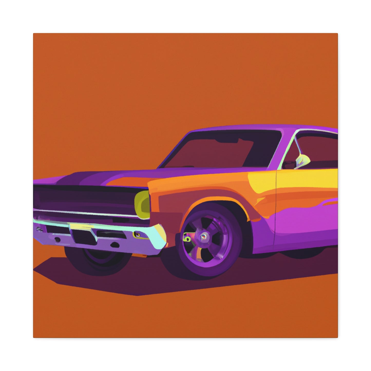 Rocket Star - Automobile - Canvas
