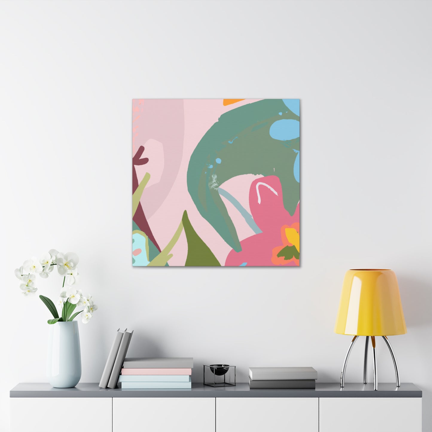 Roselle - Floral - Canvas
