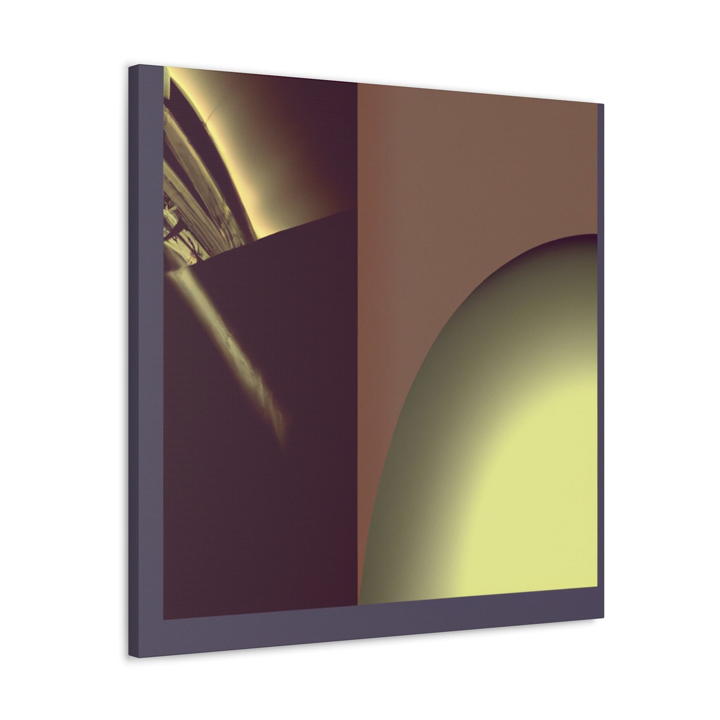 "Twilight Skyline" - Art Deco Canvas