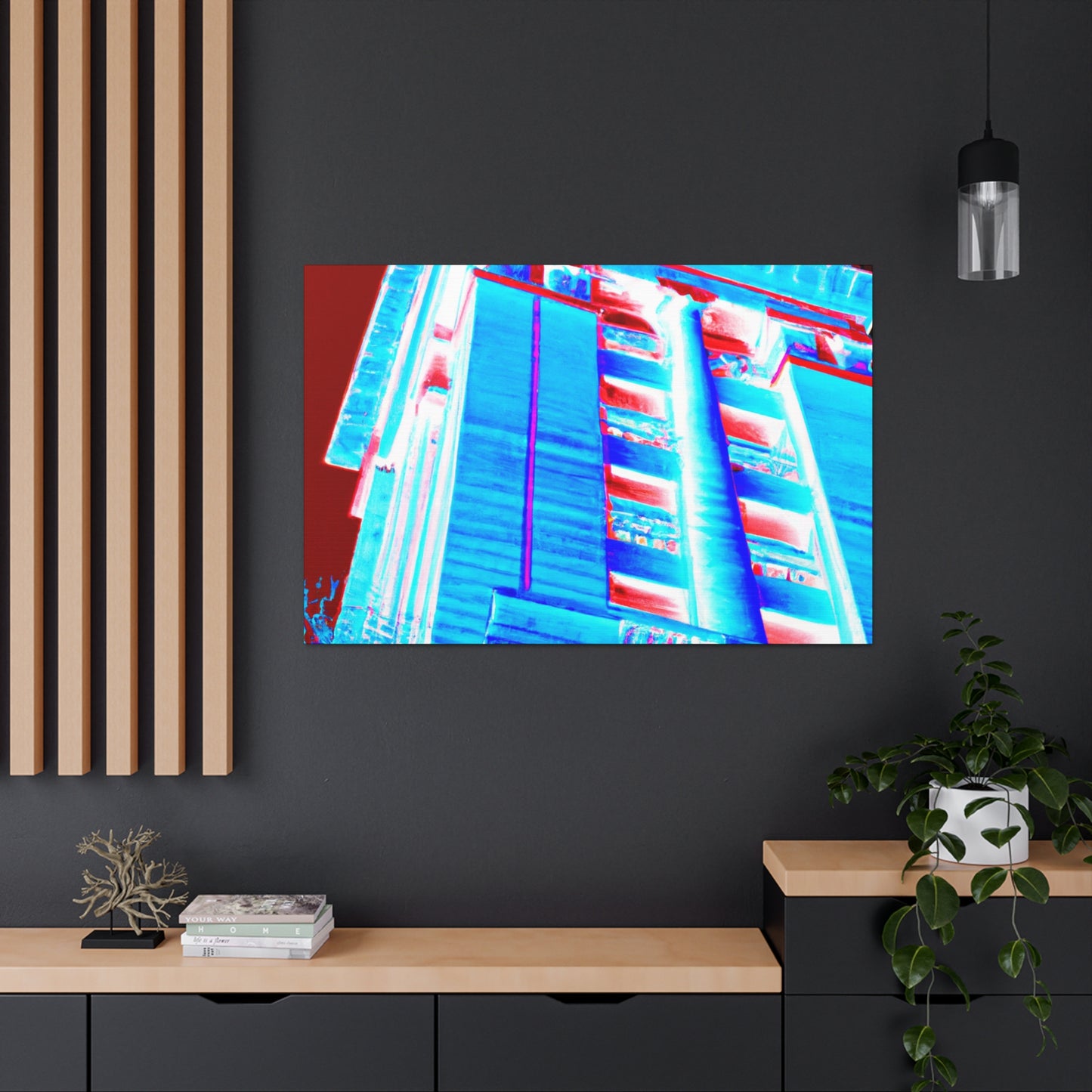 'Geometric Glitz: A Celebration of Art Deco Architecture' - Canvas