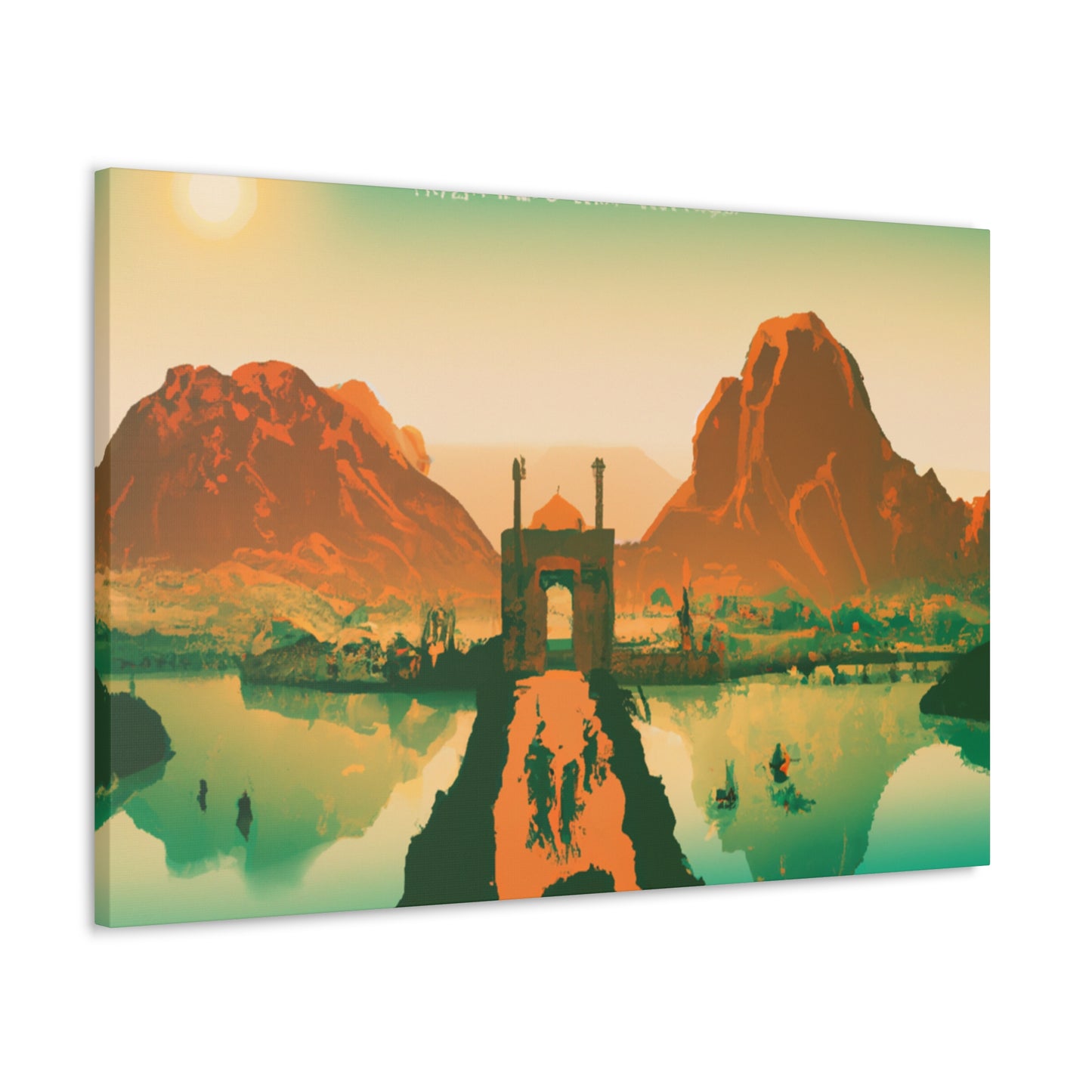 Vibrant Varanasi - Destination India - Canvas