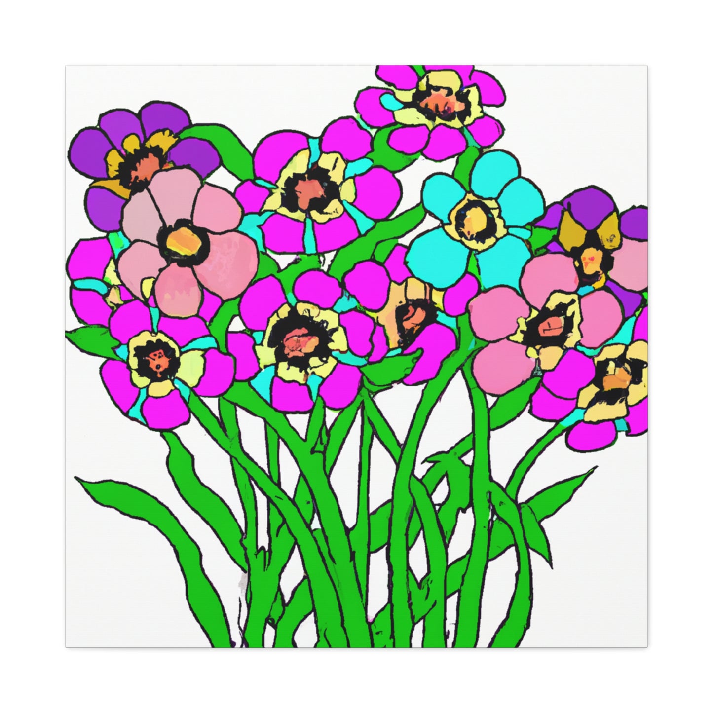 DaisyDude-Floral - Canvas