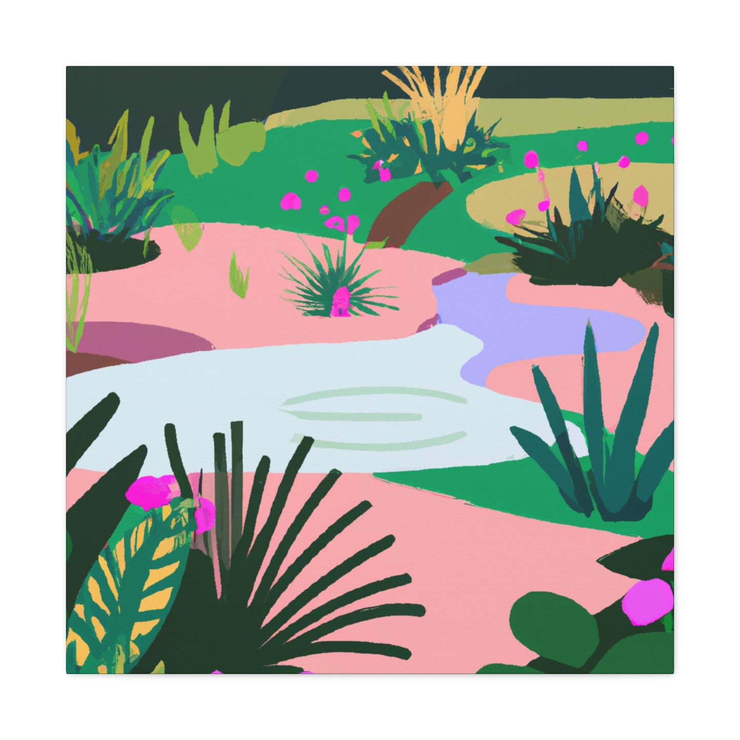 Gala Greens - Landscape - Canvas