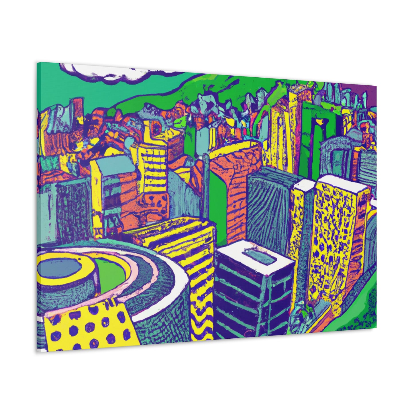 Caterpillar Festival - South America - Canvas