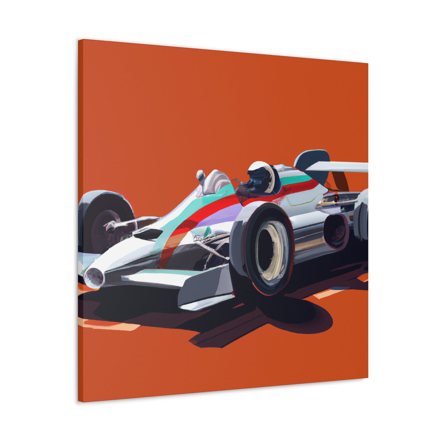 'Hotrod Harrier' - Automobile. - Canvas