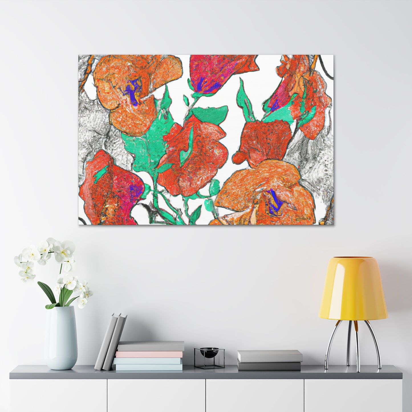 Loverenda - Floral - Canvas