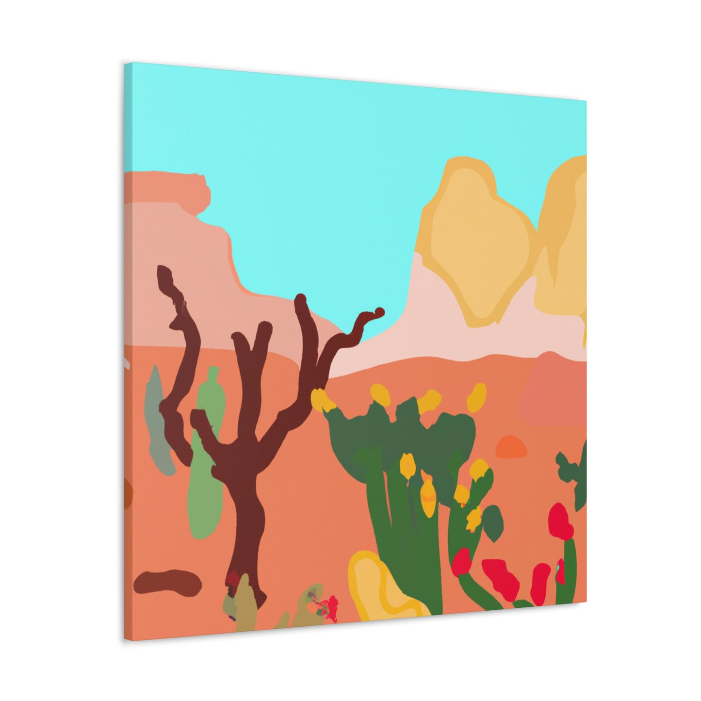 Fossilized Ridge - Landscape - Canvas