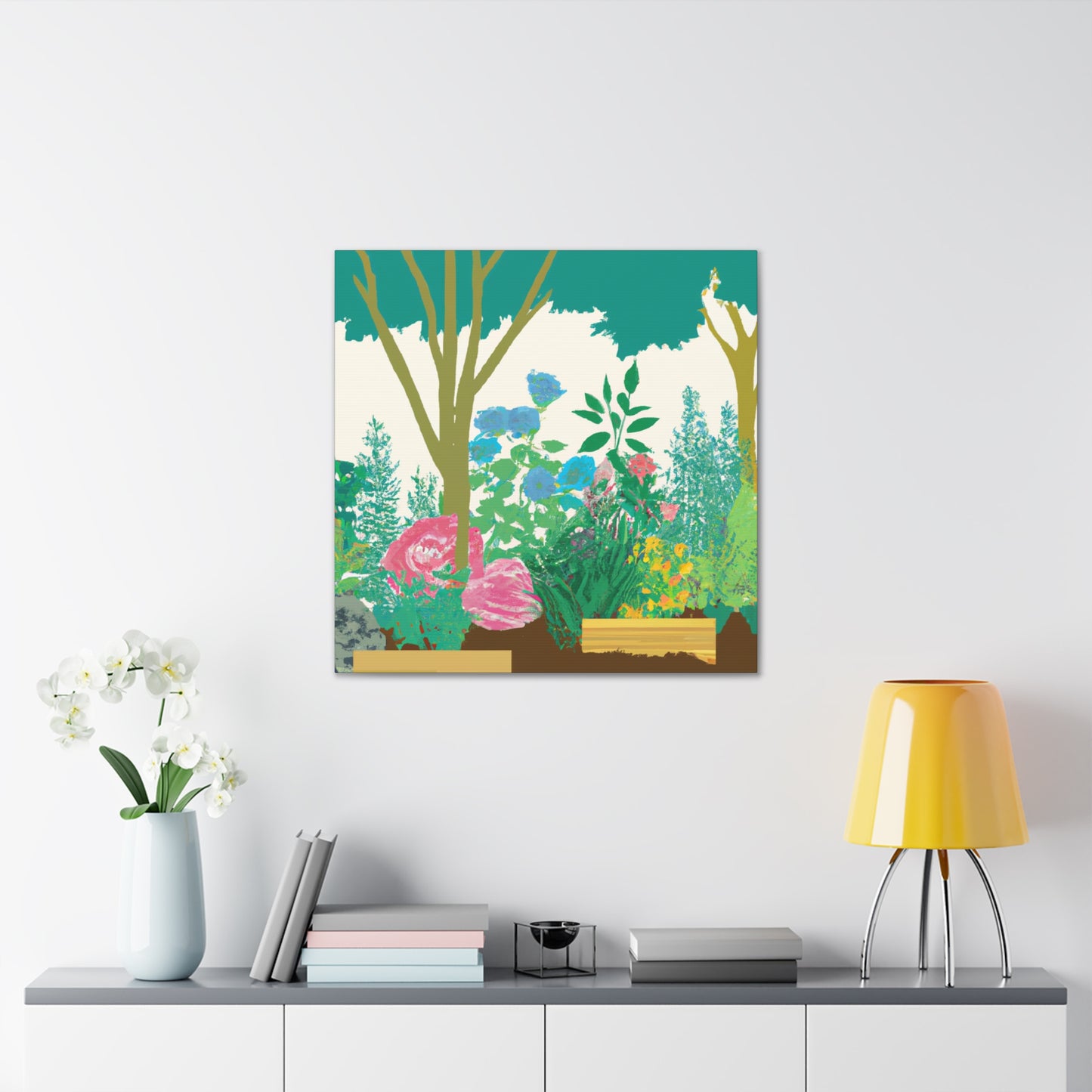 Flowerfield-Landscape - Canvas