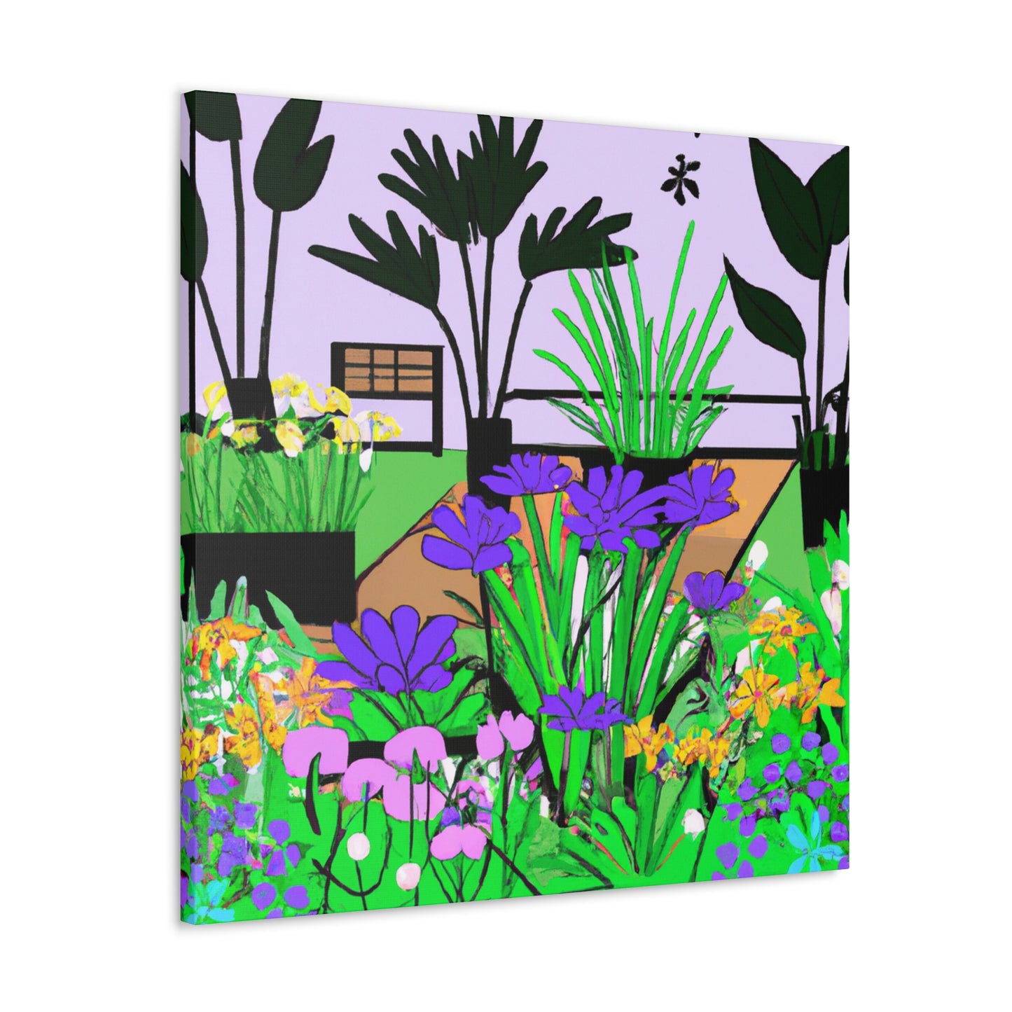 Gardenswept - Landscape - Canvas