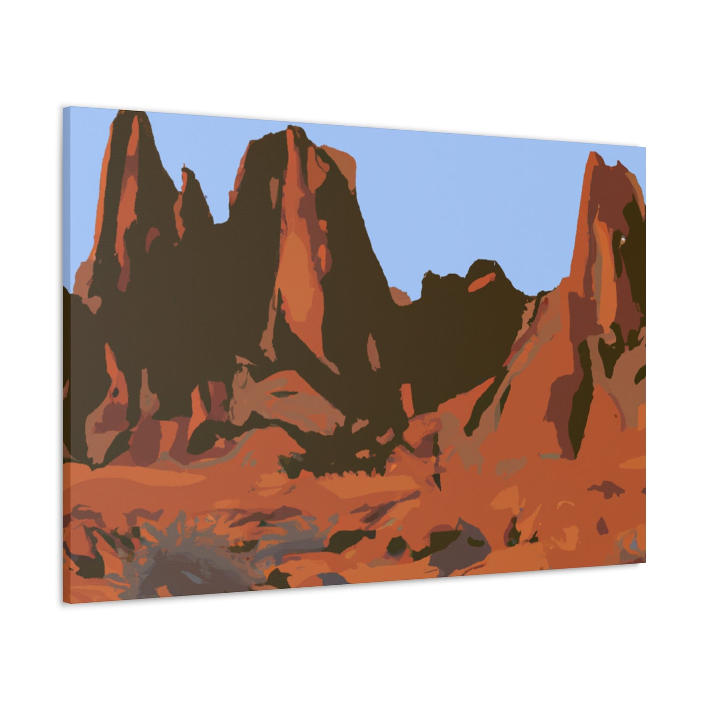 Tumbleweed Tundra - Landscape - Canvas